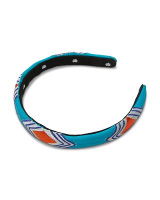 x The Met Gigi Embroidered Headband
