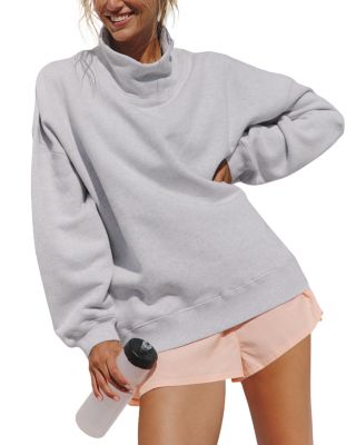 A Cut Above Mock Neck Sweatshirt - thumbnail 8