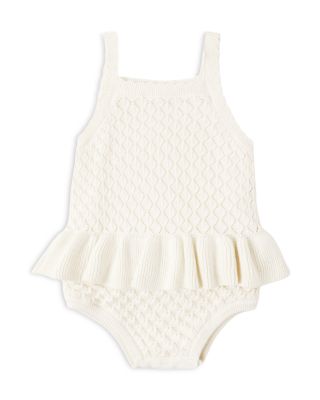 Girls' Crochet Ruffle Romper - Baby