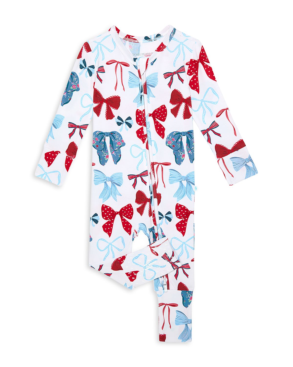 Posh Peanut Girls' Martha Convertible One Piece Coverall - Baby