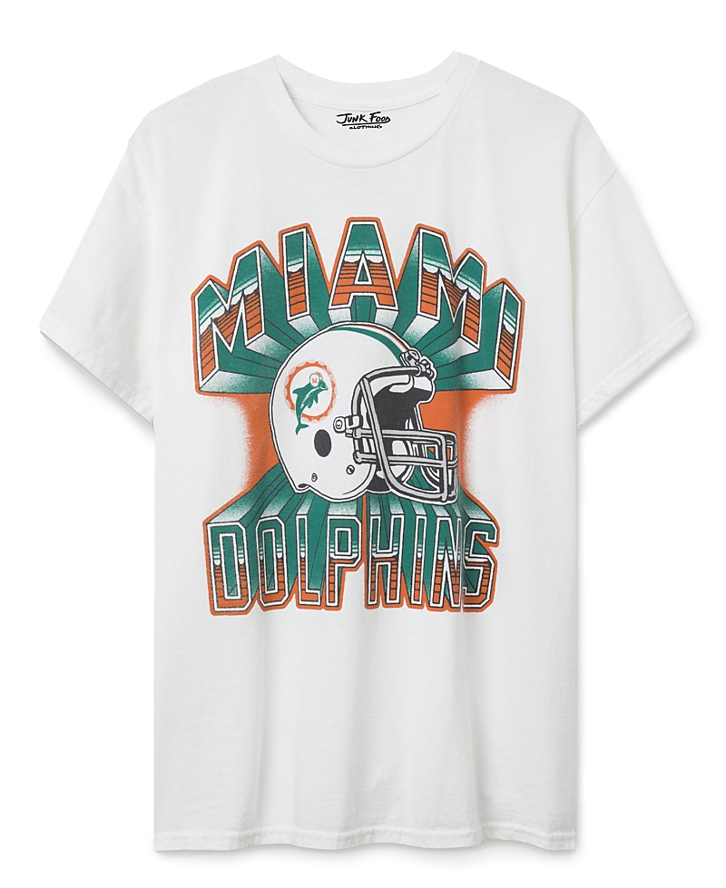 Junk Food Clothing Unisex Miami Dolphins Heroic Tee