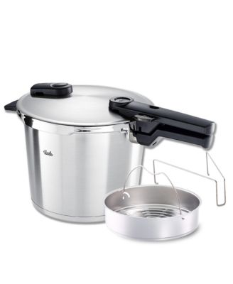  Vitaquick Premium Pressure Cooker with Steamer Insert and Tripod, 6.3 Qt