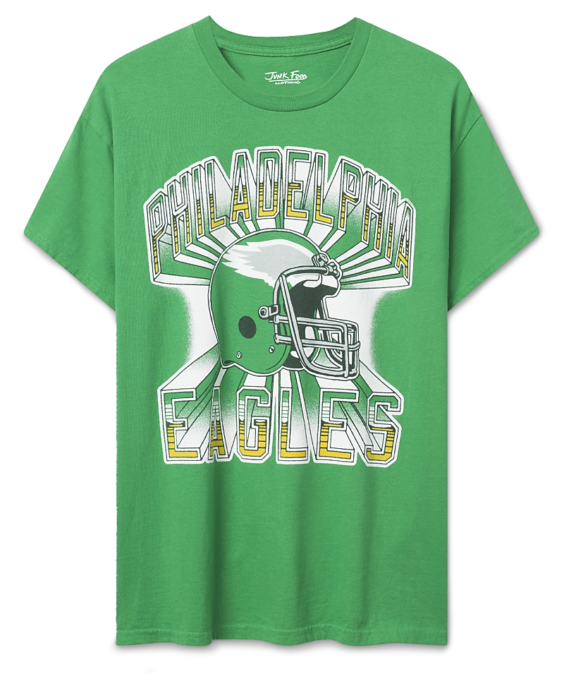 Junk Food Clothing Unisex Philadelphia Eagles Heroic Tee