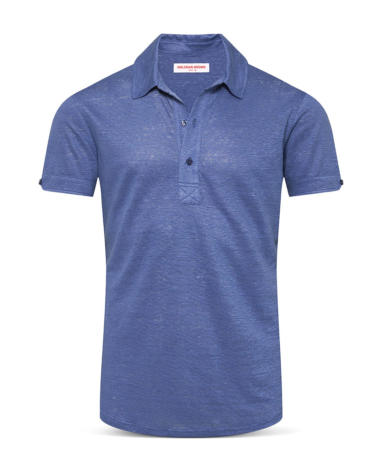 Orlebar Brown Sebastian Linen Polo Shirt