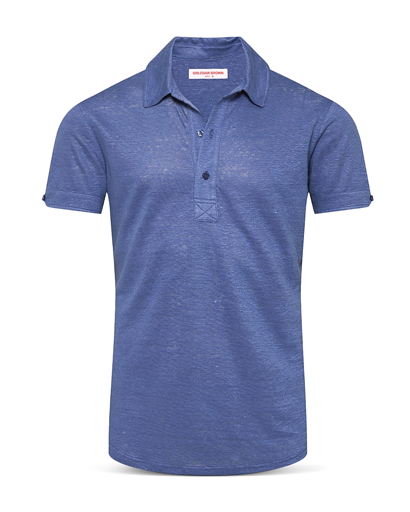Orlebar Brown Sebastian Linen Polo Shirt