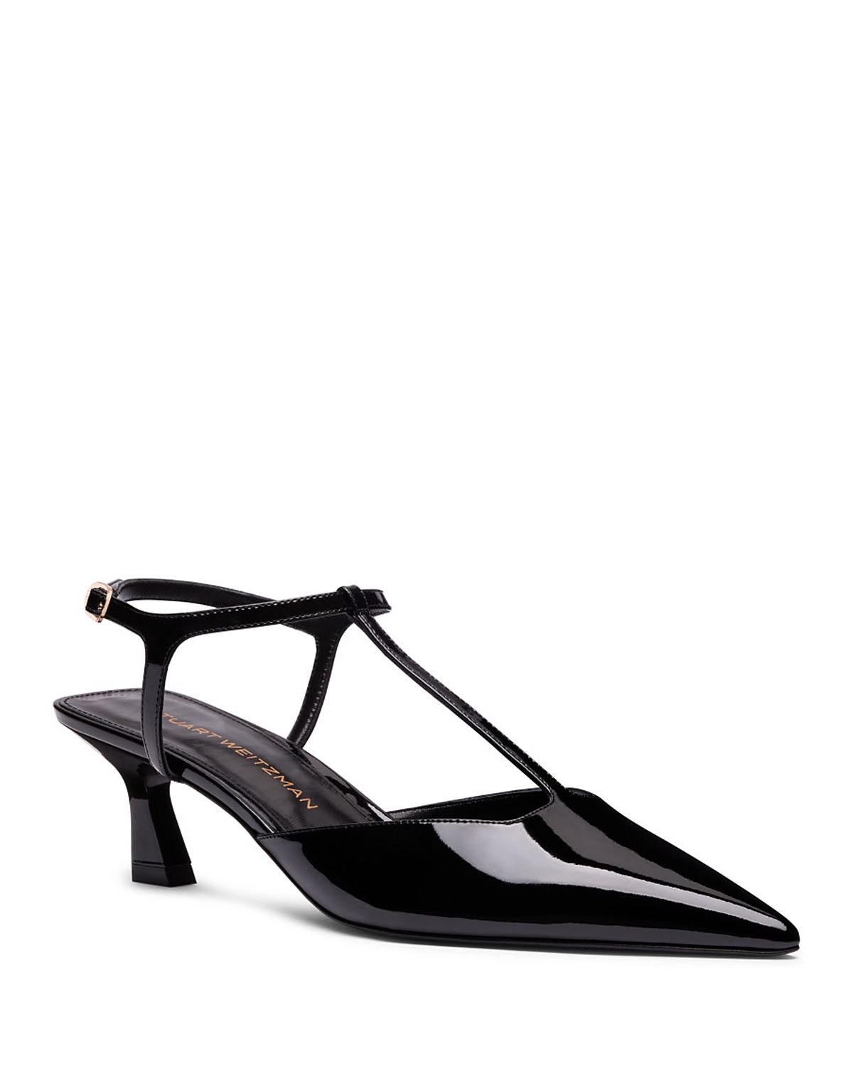 Stuart Weitzman Women's Vinnie T Strap Pumps