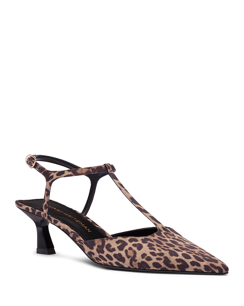 Stuart Weitzman Women's Vinnie T Strap Pumps