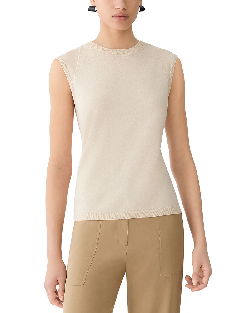 Lafayette 148 New York Crewneck Raglan Knit Top