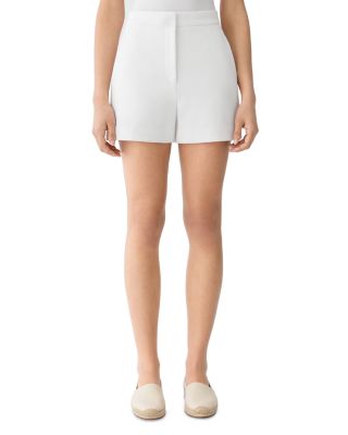 Laurel Cotton Piqu&eacute; Jersey Wide Leg Shorts