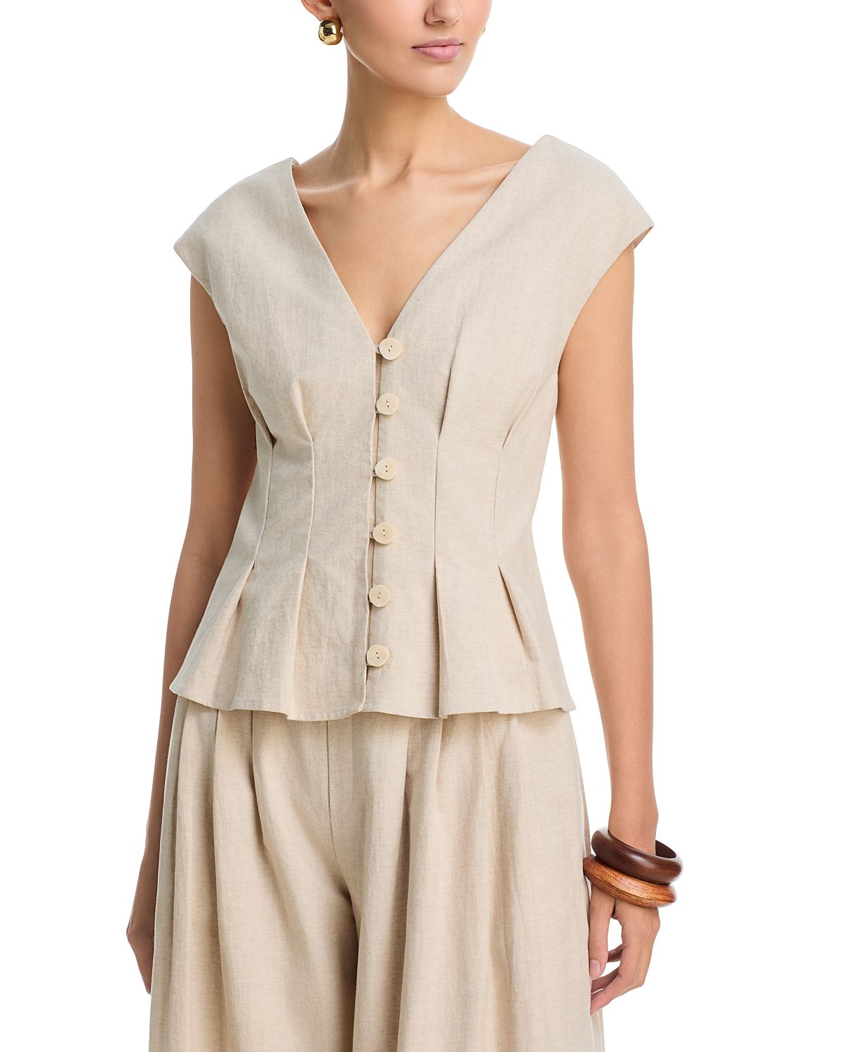 a. ren Nova Pleated Top