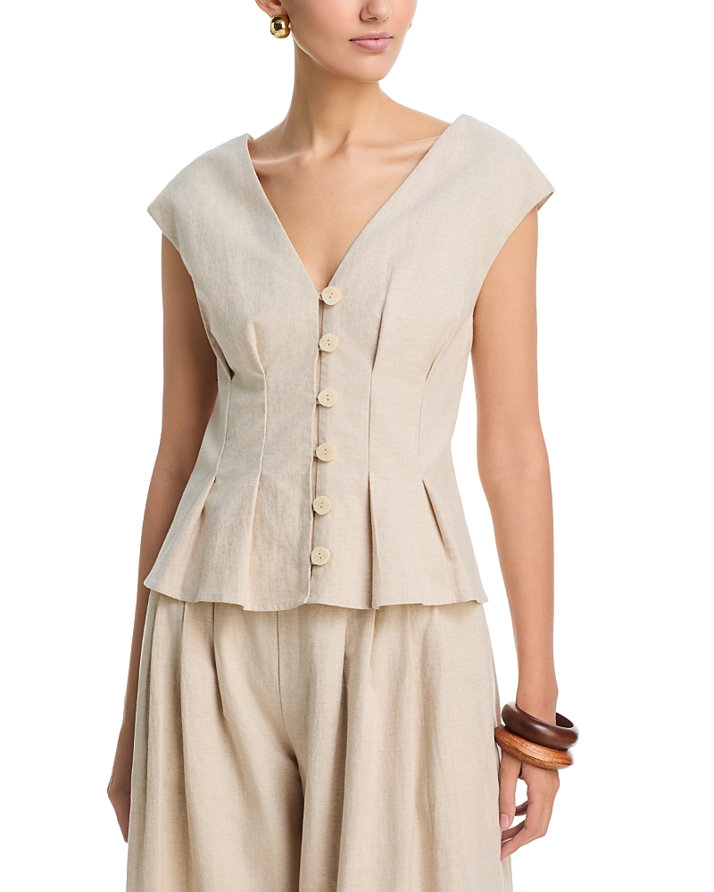 a. ren Nova Pleated Top