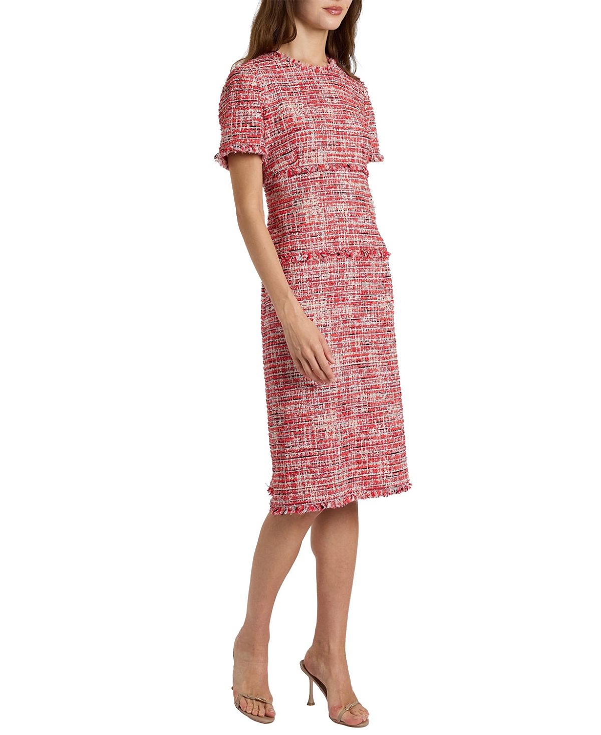 Santorelli Giulia Short Sleeve Sheath Dress