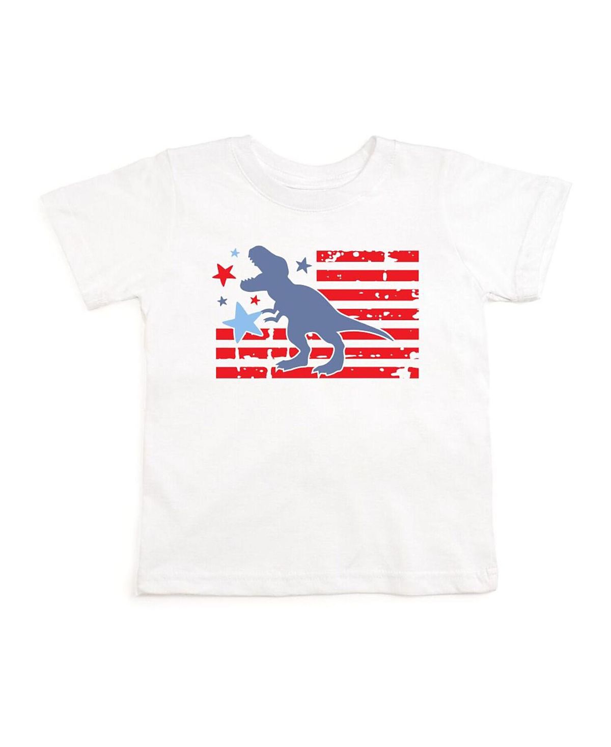Sweet Wink Boys' All American Dino Short Sleeve T-Shirt - Little Kid, Big Kid