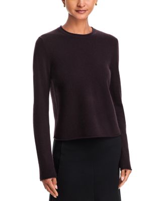 100% Cashmere Rolled Edge Sweater - Exclusive