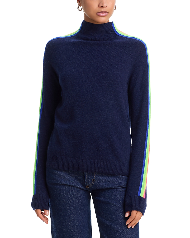 Aqua Cashmere 100% Cashmere Mock Neck Sweater - Exclusive