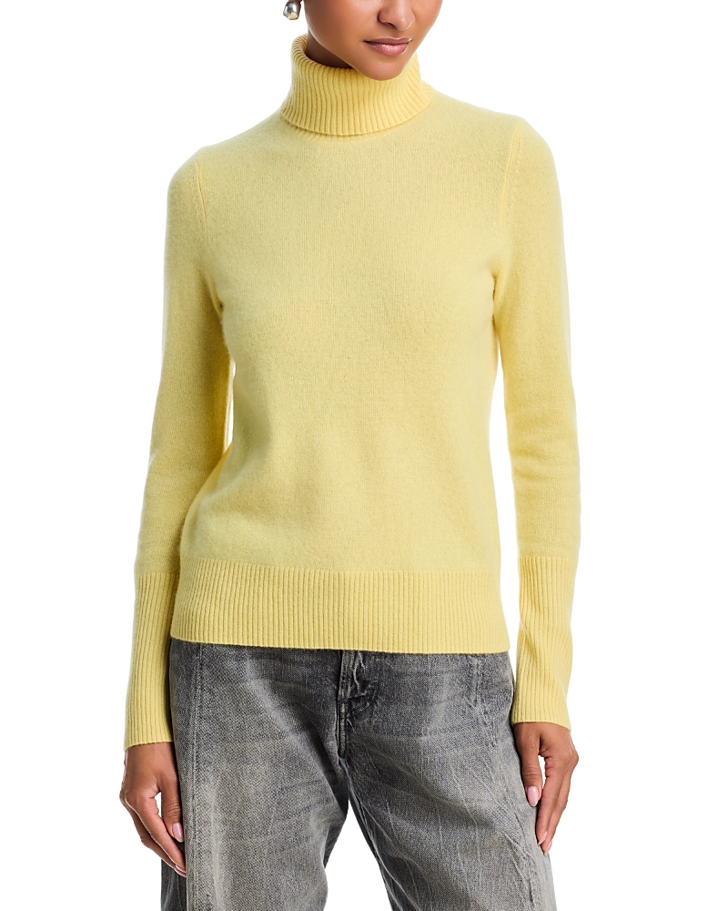 Aqua 100% Cashmere Turtleneck Sweater - Exclusive
