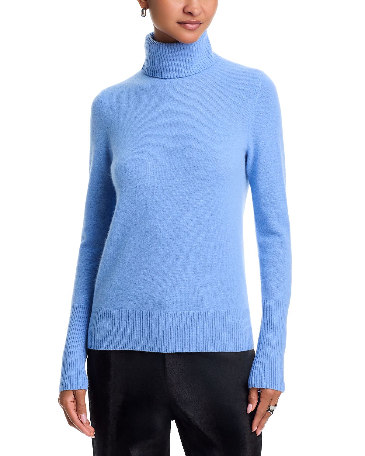 Aqua 100% Cashmere Turtleneck Sweater - Exclusive