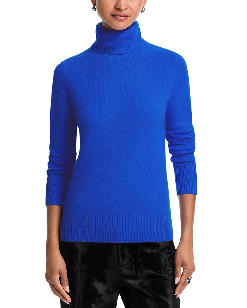 Aqua 100% Cashmere Turtleneck Sweater - Exclusive