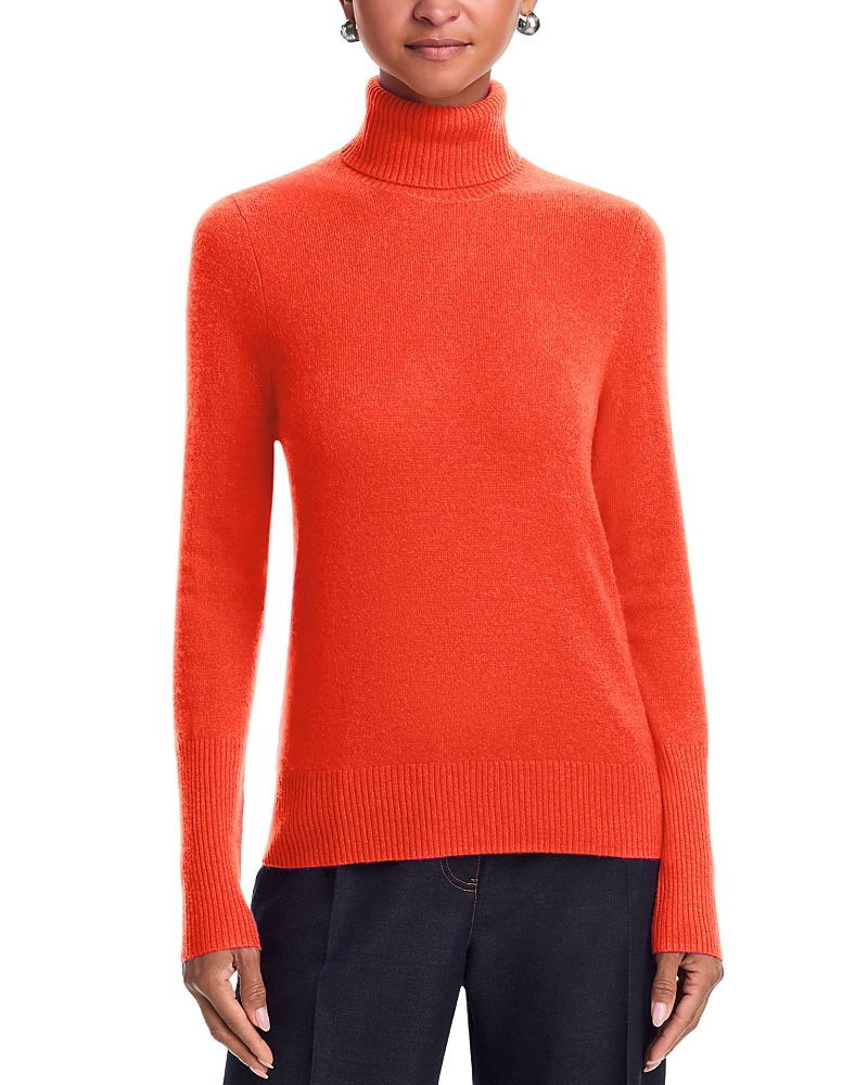 Aqua 100% Cashmere Turtleneck Sweater - Exclusive