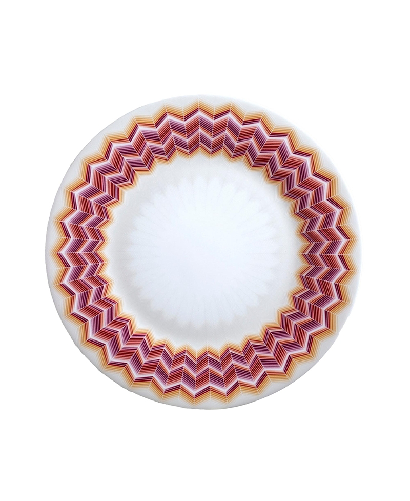 Missoni Zig Zag Dessert Plates, Set Of 6 In Jarris