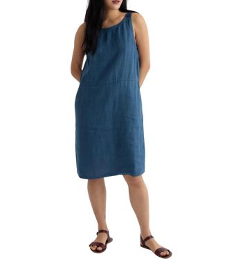  Salt Weave Linen Pinafore