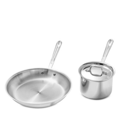 D3 Stainless 3-Ply Bonded Cookware, Sear and Serve Set