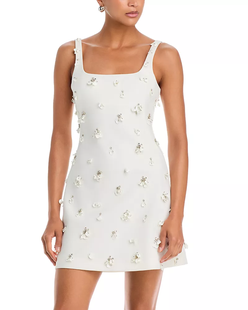 Simkhai Ziva Embellished Mini Dress