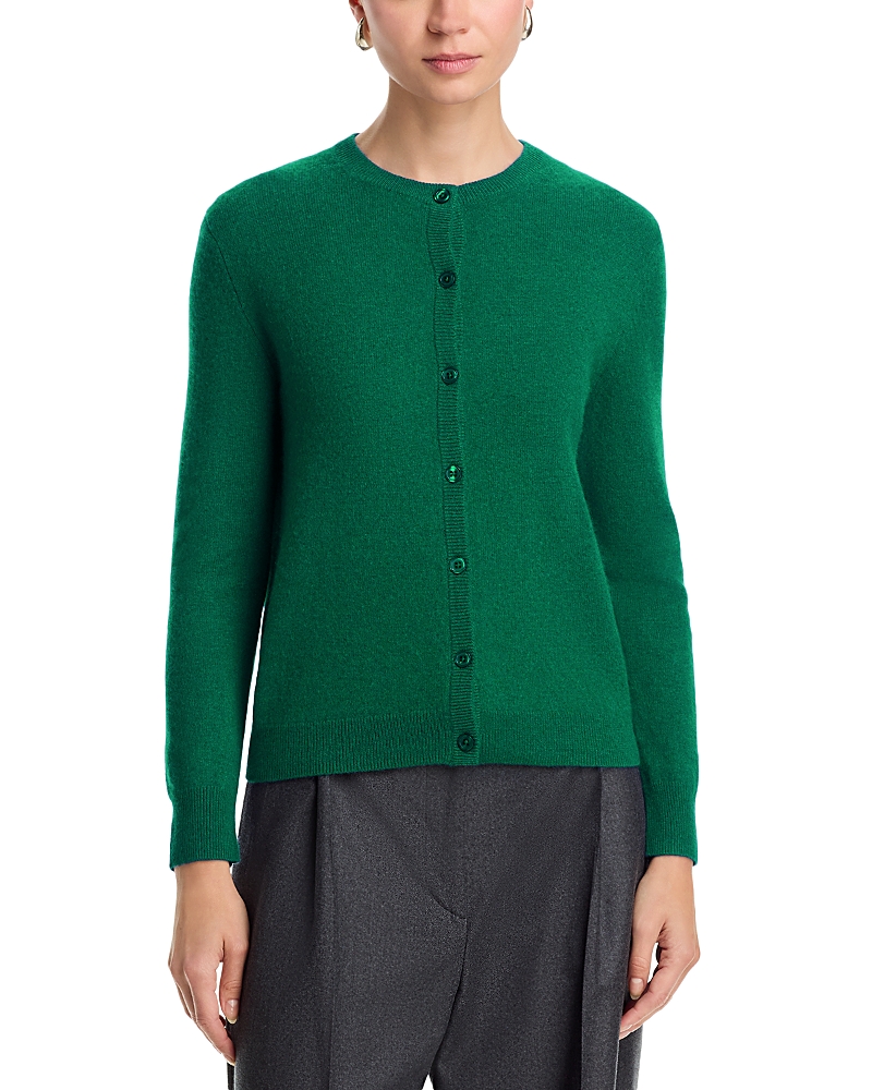 C By Bloomingdale's Cashmere Cashmere Crewneck Cardigan Sweater - Exclusive