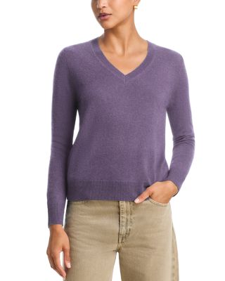 100% Cashmere V Neck Sweater - Exclusive