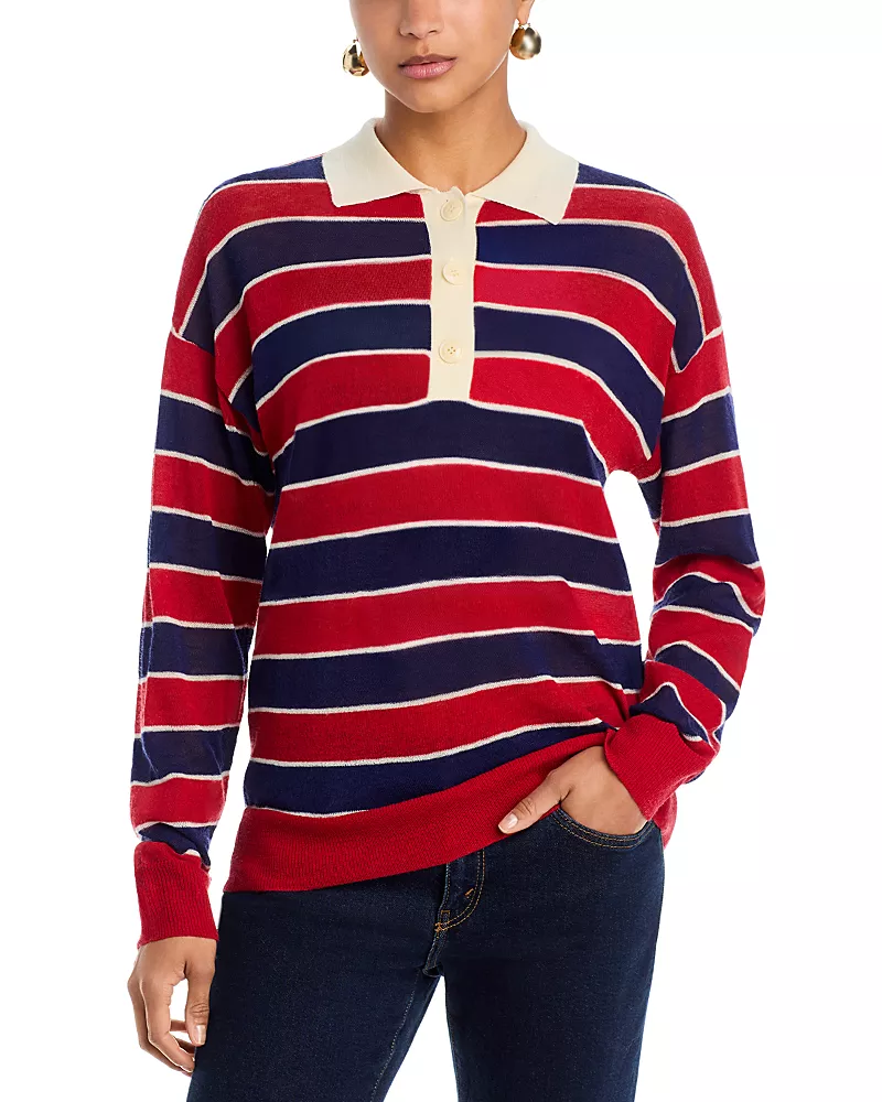 Mother The Biggie Raquette Wool Sweater