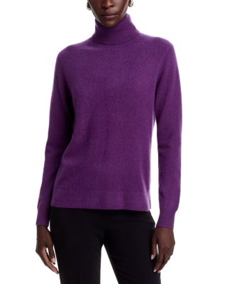 Mock Neck Brushed 100% Cashmere Sweater - Exclusive