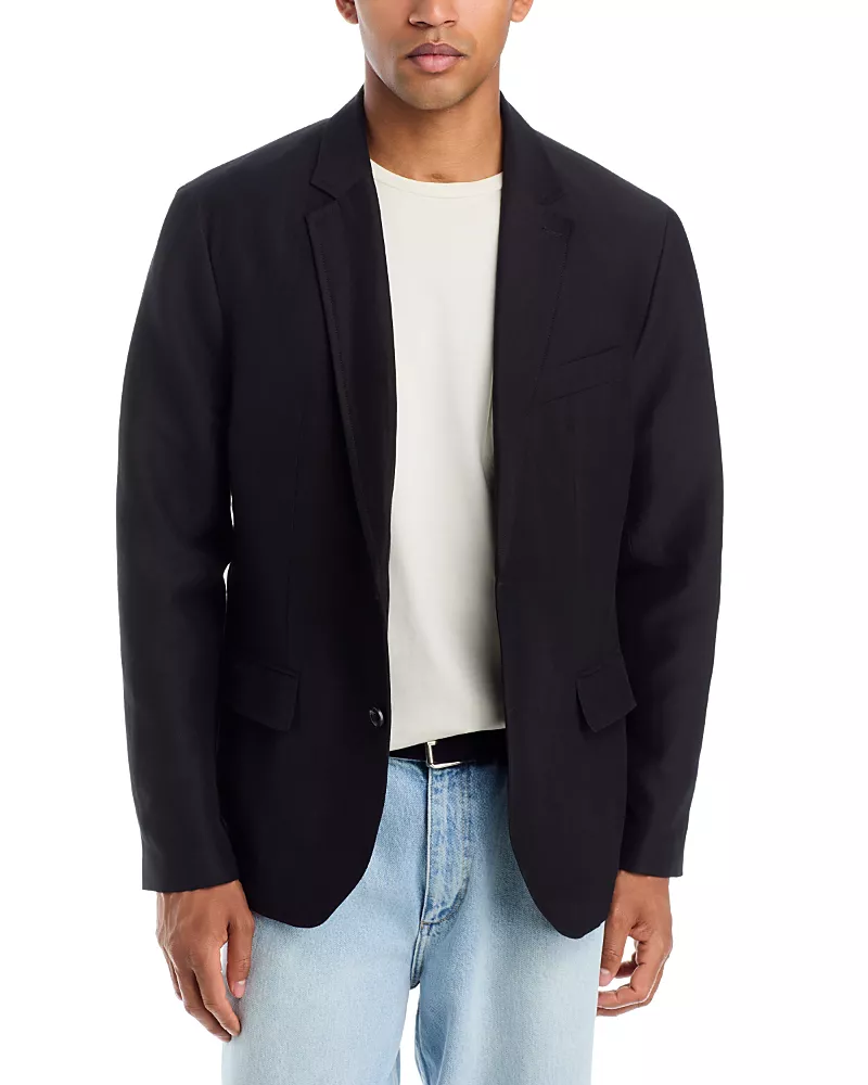 rag & bone Skeleton Linen Blazer