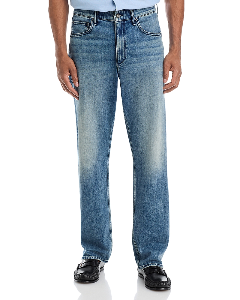 rag & bone Fit 4 Authentic Straight Fit Stretch Jeans in Damian