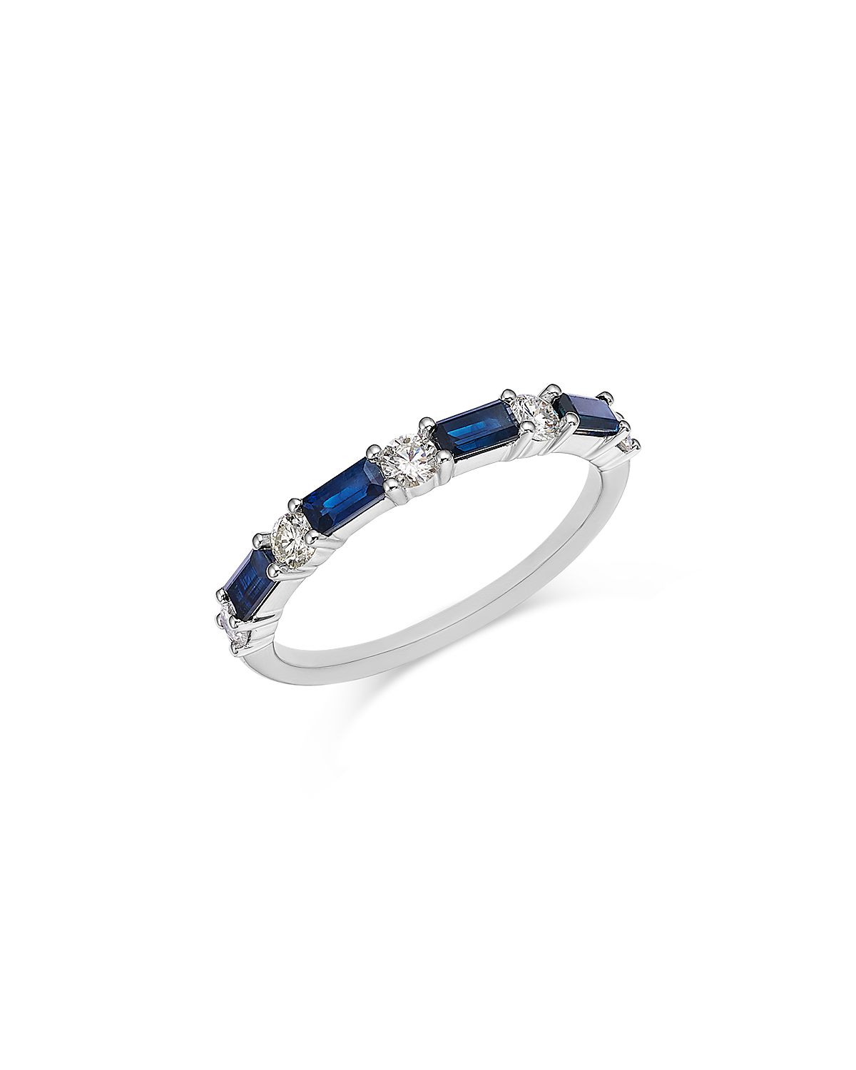 Bloomingdale's Fine Collection Sapphire & Diamond Classic Band