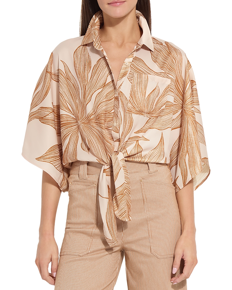 Lysse Nilza Tie Dolman Sleeve Shirt