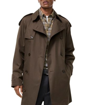  Mid-length Gabardine Leadenham Trench Coat