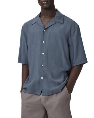 Allsaints Purley Oversized Fit Shirt