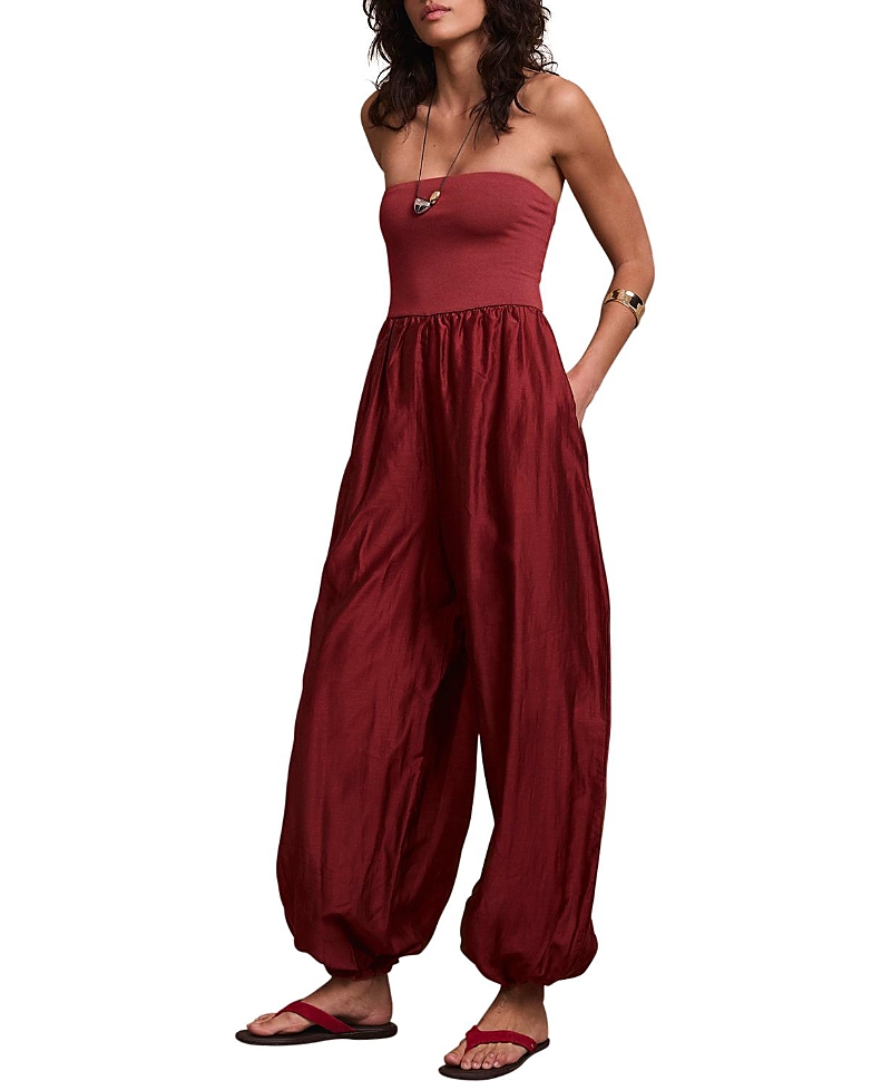 Mint Velvet Women's Bandeau Balloon Jumpsuit