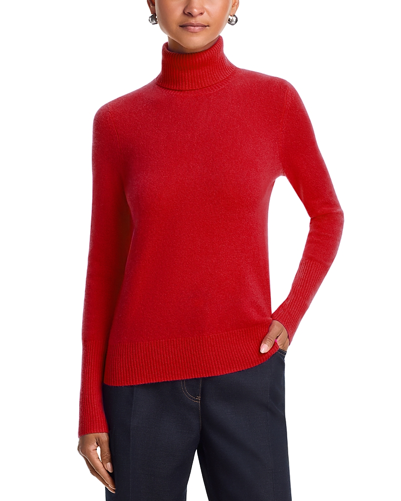 Aqua 100% Cashmere Turtleneck Sweater - Exclusive