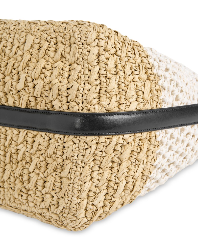 TOTEME Medium Belted Raffia tote by Bloomingdale's