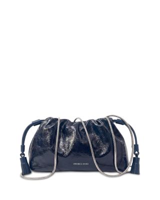 Small Crinkle Leather Crossbody