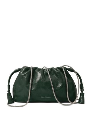 Veronica Beard Small Crinkle Leather Crossbody