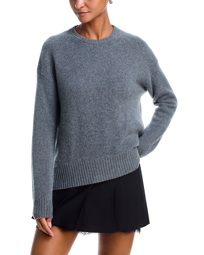 Aqua 100% Cashmere Crewneck Sweater - Exclusive