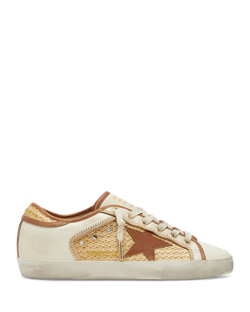 Golden Goose Women's Super Star Raffia Sneakers