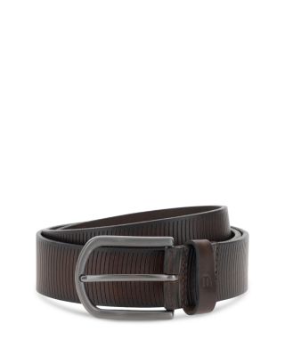 Men's Carved Leather Belt