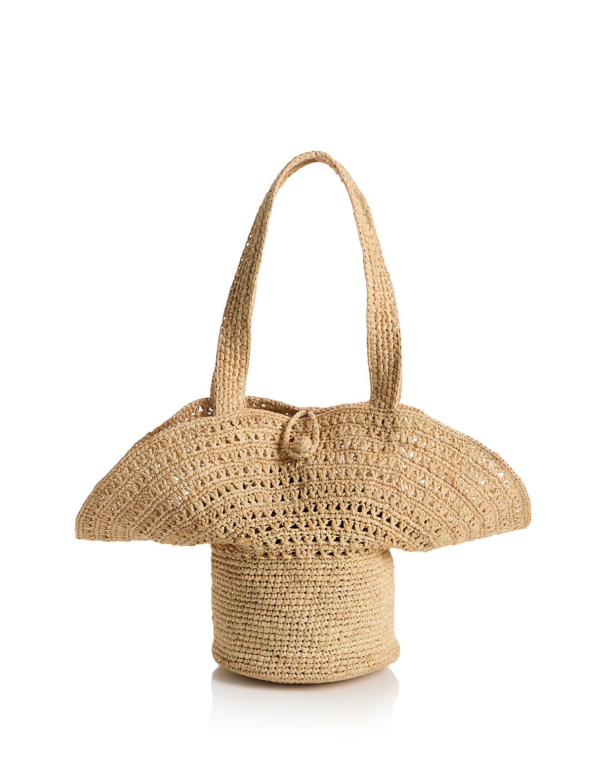 Reformation Sonia Raffia Hat Bag