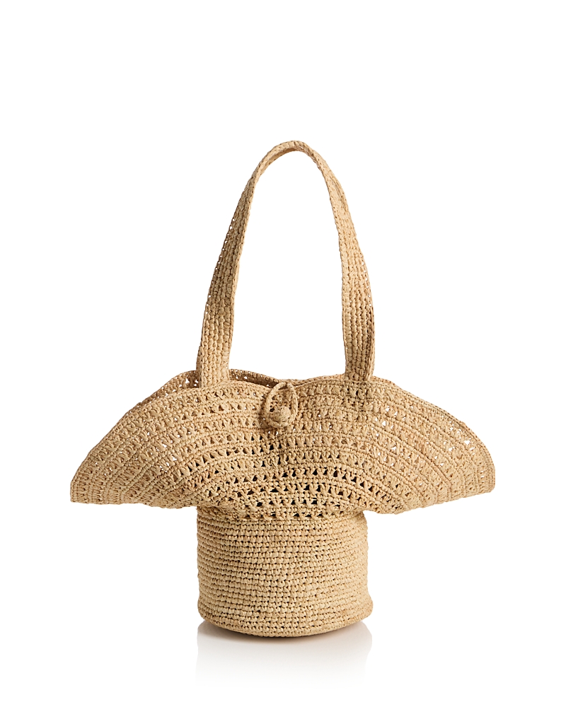 Reformation Sonia Raffia Hat Bag