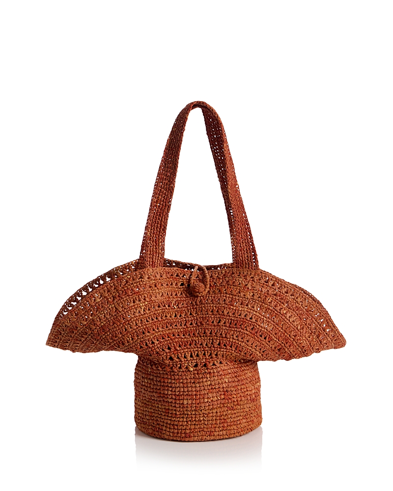 Reformation Sonia Raffia Hat Bag
