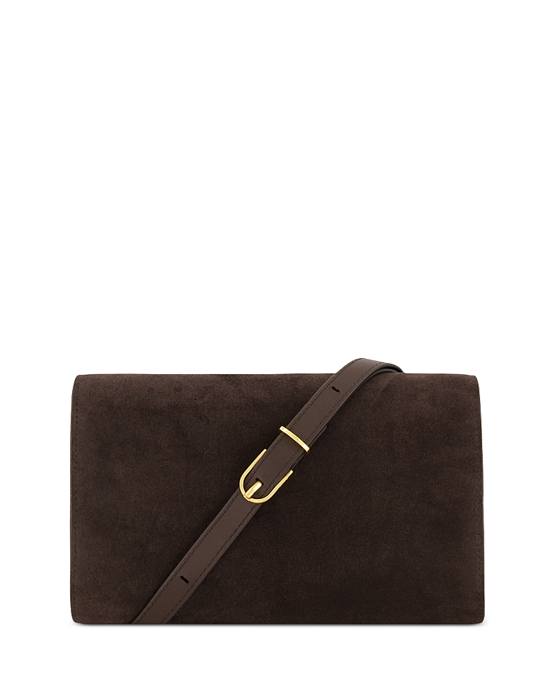 Vince Suede Crossbody Wallet