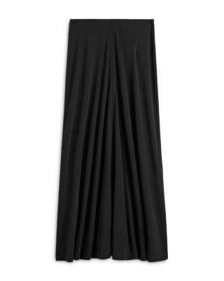 Flared Jersey Skirt